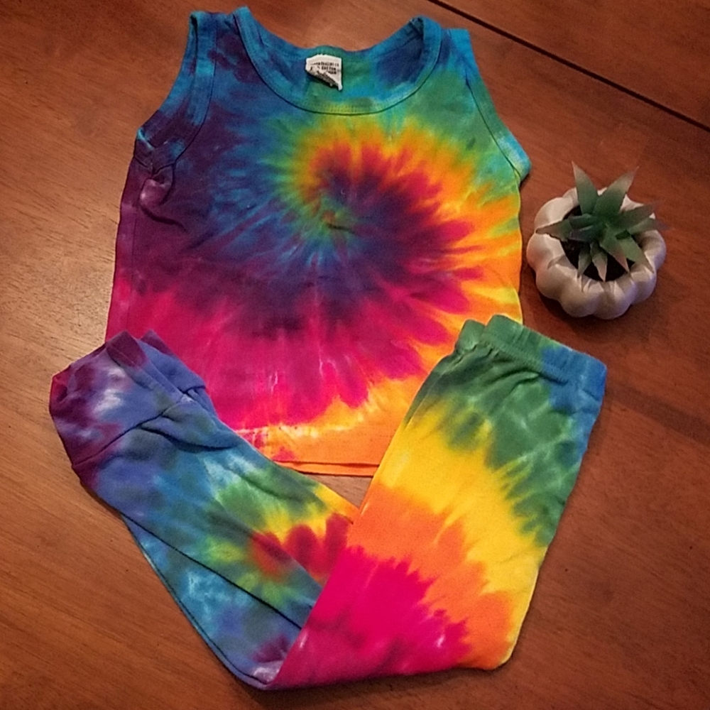 Handmade tye dye outfit
